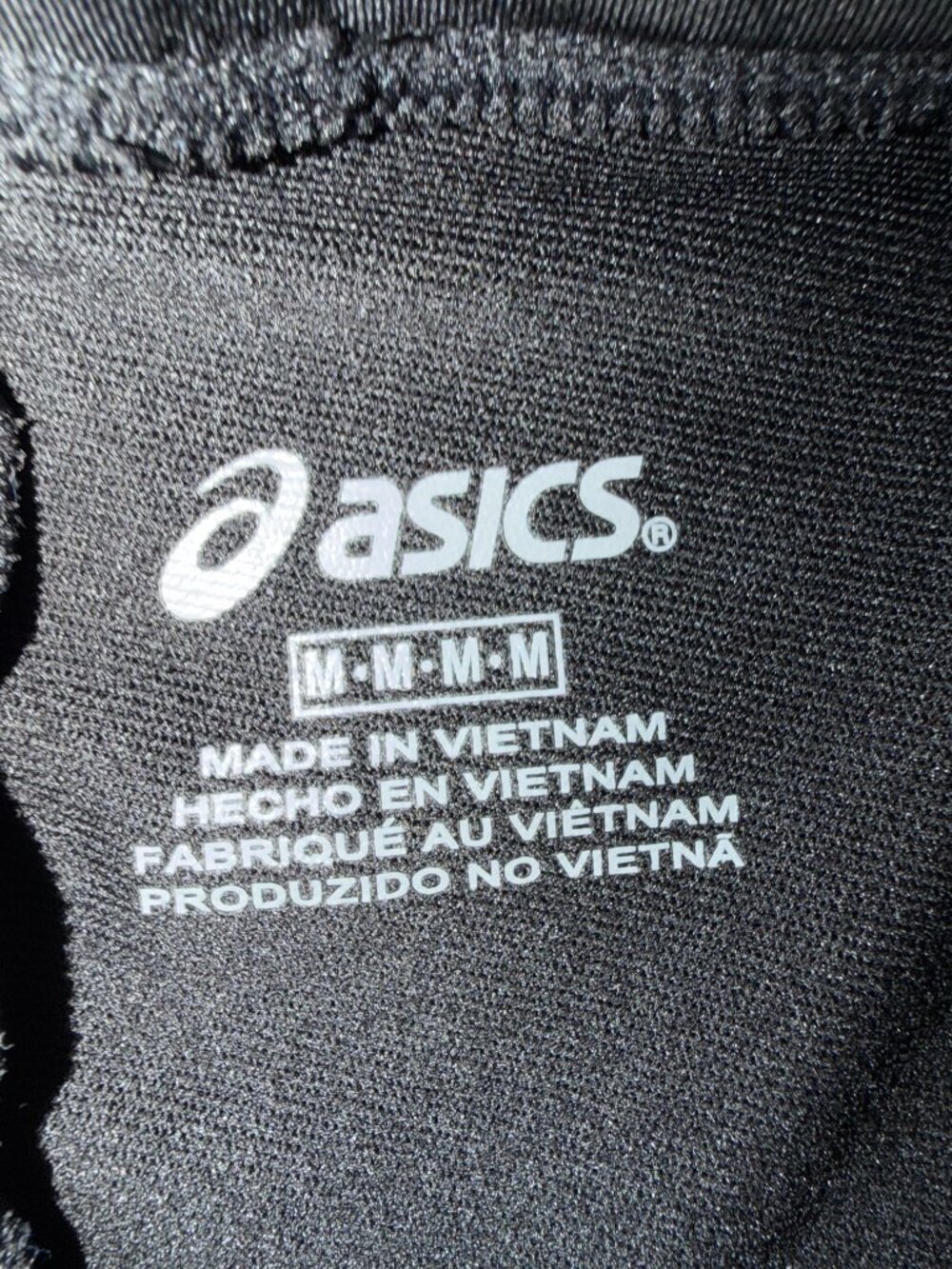 ASICS Black Athletic Pants Women's Medium Zip Pockets Running Performance - Picture 8 of 12